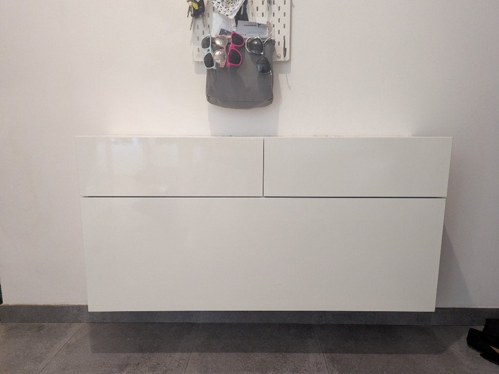 Schoenenkast / halkast. 120x60x27, Ophalen, Gebruikt, Modern