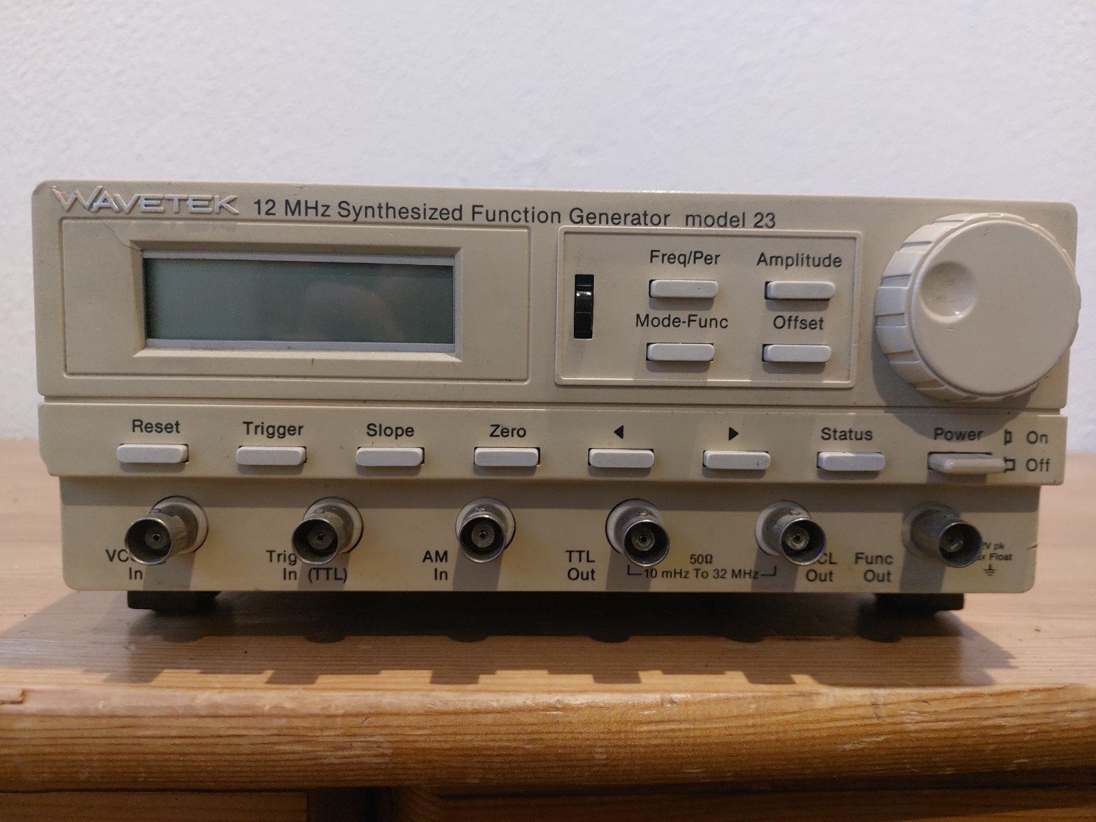 Wavetek model 23 12MHz functie generator, Ophalen of Verzenden, Gebruikt