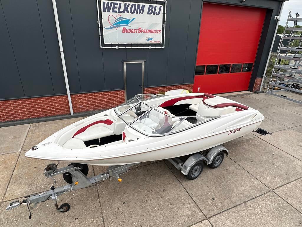 Speedboot(wellcraft) compleet met motor en trailer, Watersport en Boten, Speedboten, Binnenboordmotor, Funcruiser, Viertaktmotor