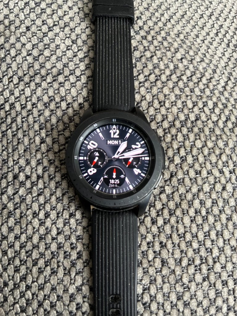 Samsung Smart Watch SM-R810, Zwart, Samsumg, Ophalen of Verzenden, Zo goed als nieuw