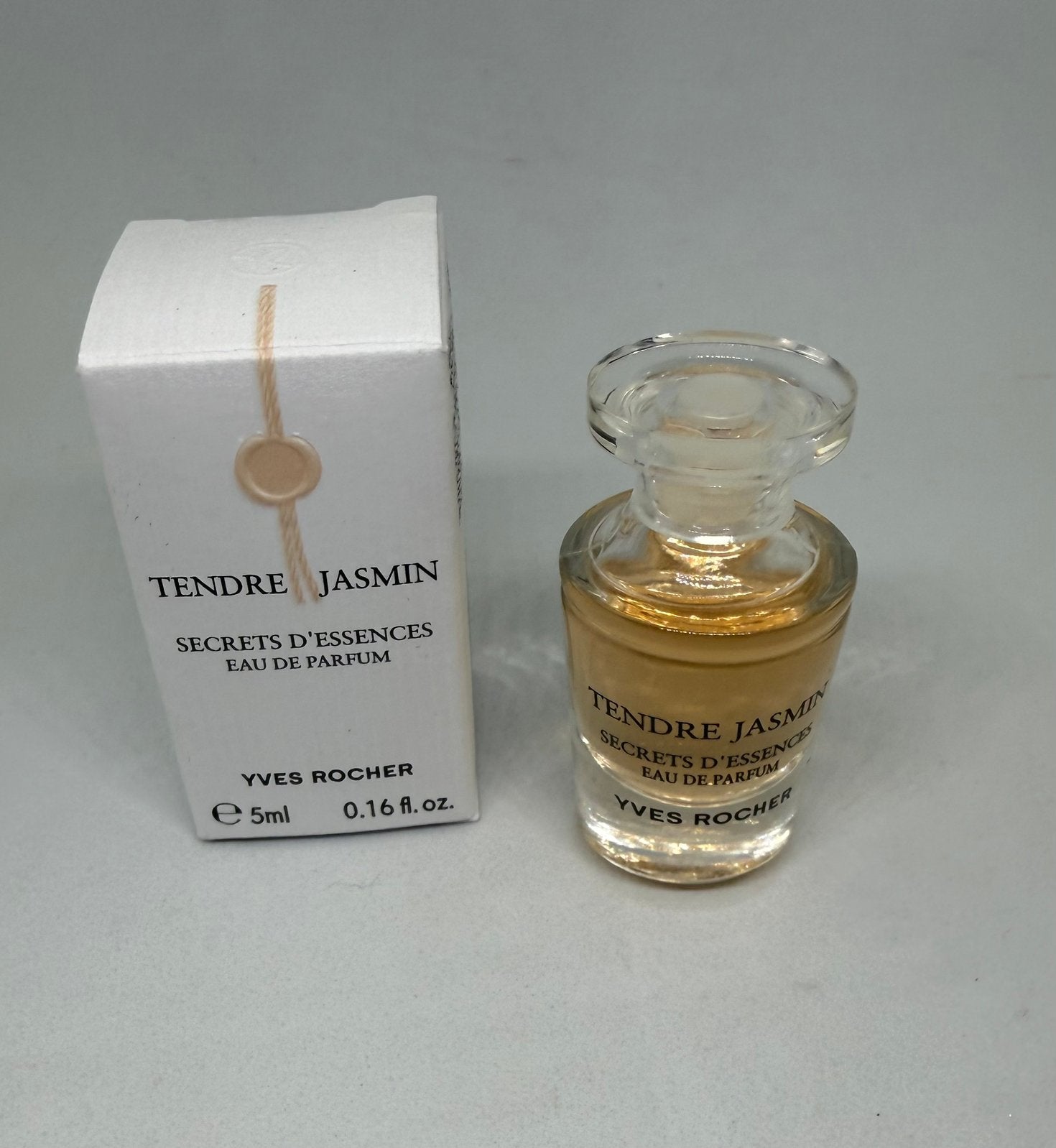 Parfum miniatuur Tendre Jasmin Yves Rocher 5 ml edp, Verzenden, Zo goed als nieuw, Miniatuur, Gevuld
