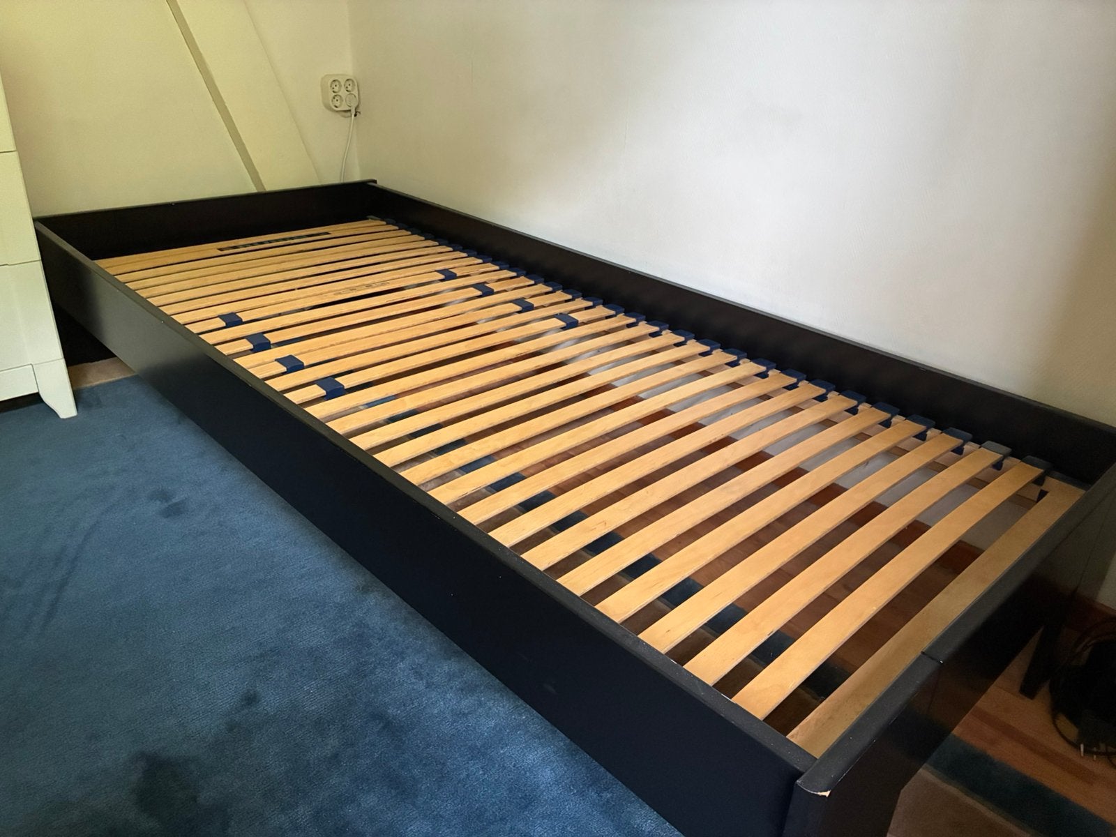 Lattenboden 210 x 90, met of zonder bed, Huis en Inrichting, Ophalen, 90 cm, Eenpersoons, Zo goed als nieuw