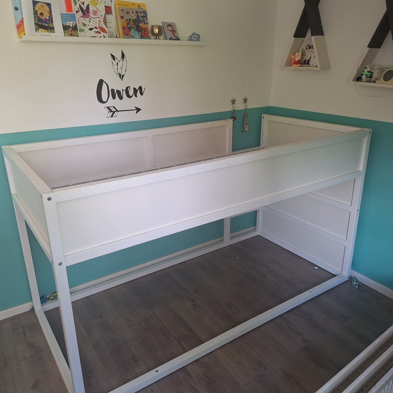 Ikea Kura bed (hoogslaper/stapelbed), Ophalen, Hoogslaper of Stapelbed, 70 tot 85 cm, Zo goed als nieuw