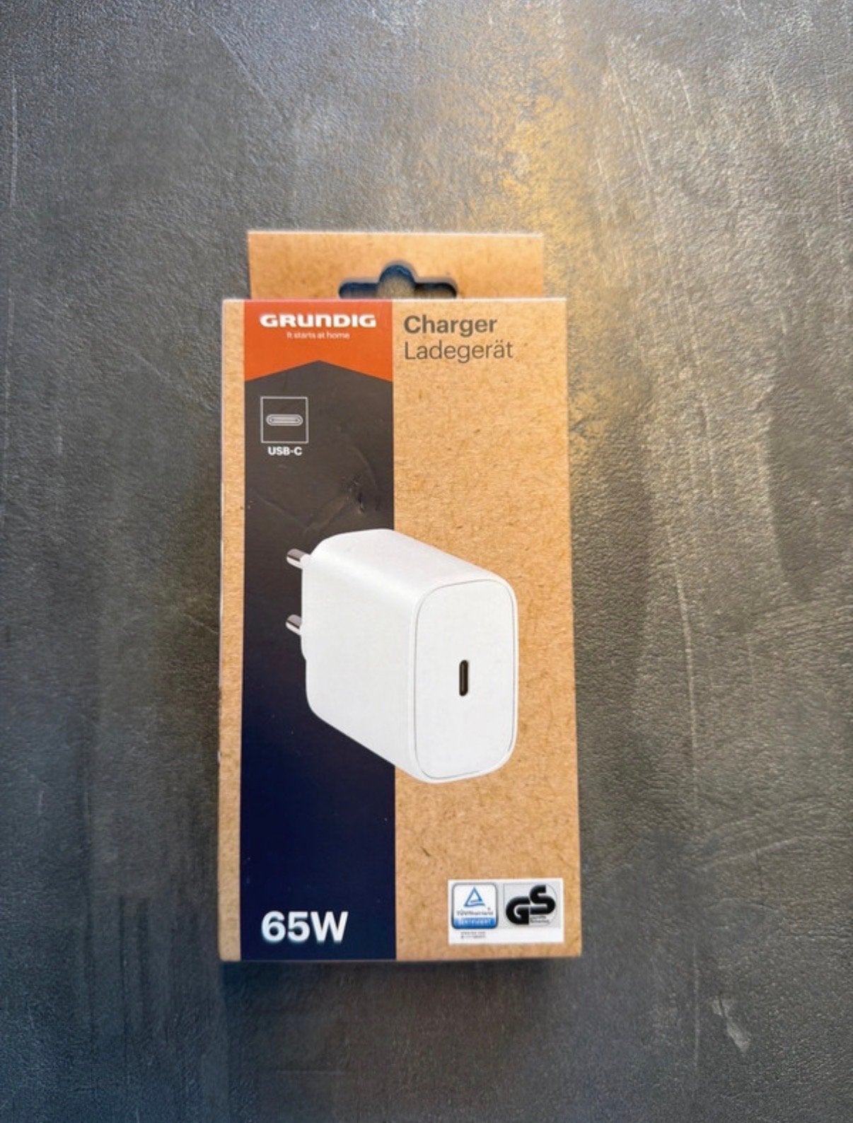 Grundig 65W GaN USB-C Snellader - Wit, Universeel, USB-C, Nieuw, Ophalen of Verzenden