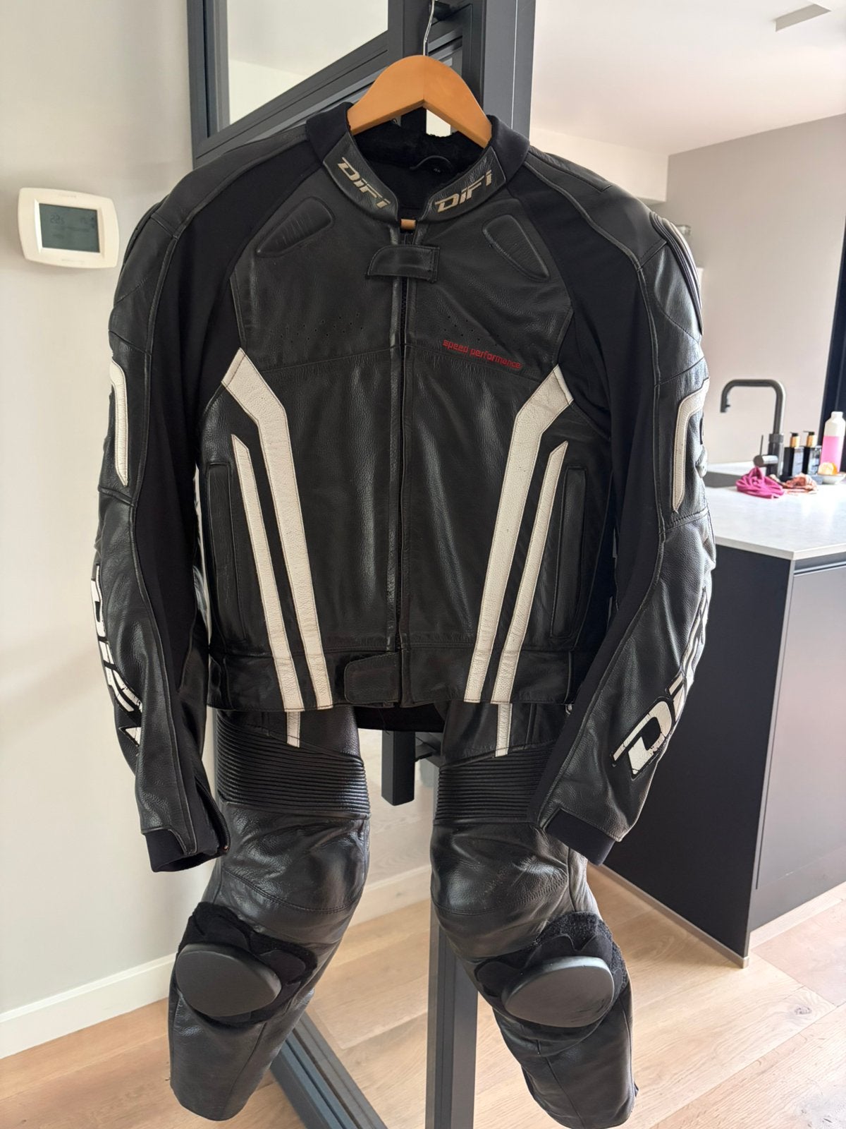 DiFi motorpak/jas/broek maat 48, Motoren, Kleding | Motorkleding, Ophalen of Verzenden, Tweedehands, Combipak