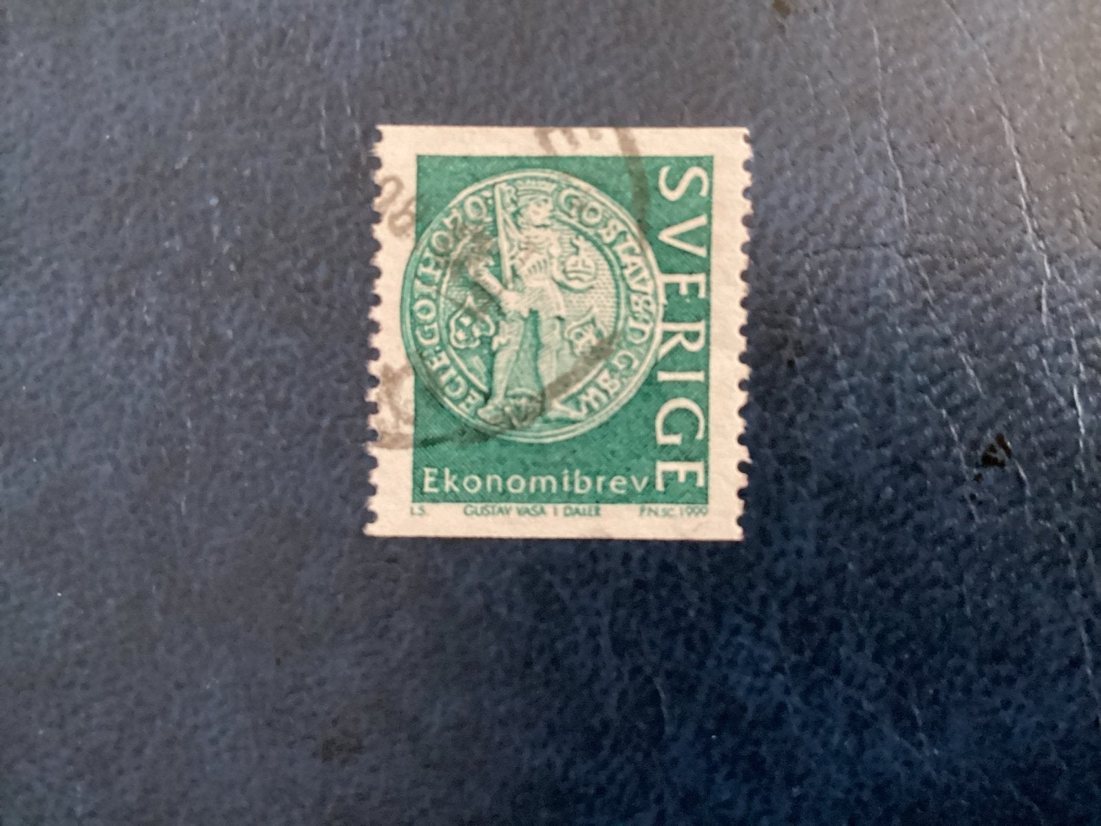 Zweden 1999- Mi.2093- Gustav Vasa 1 Daler, Ophalen of Verzenden, Zweden, Gestempeld