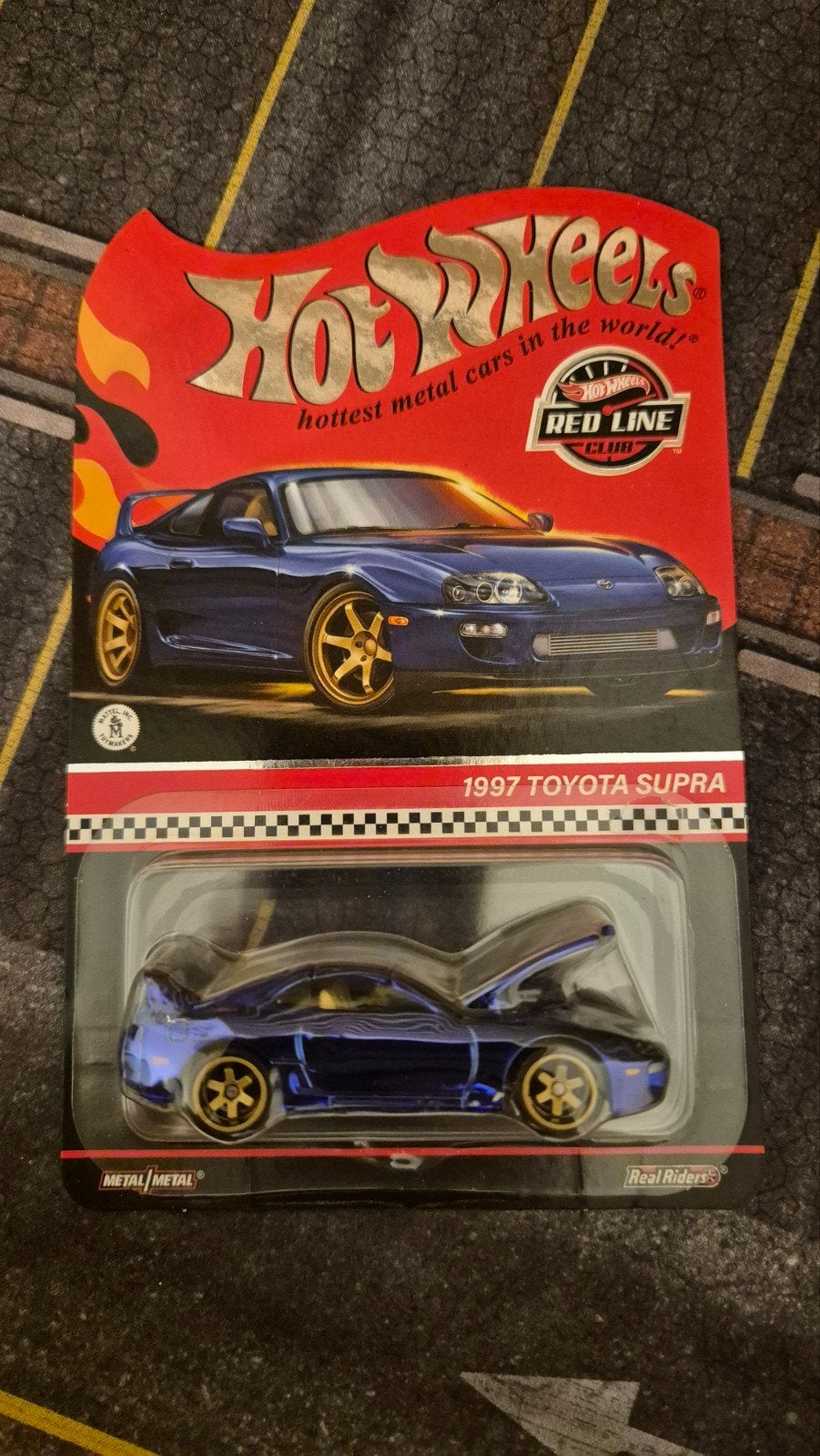Hot Wheels 1997 Toyota Supra Red Line Club, Ophalen of Verzenden, Nieuw, Auto