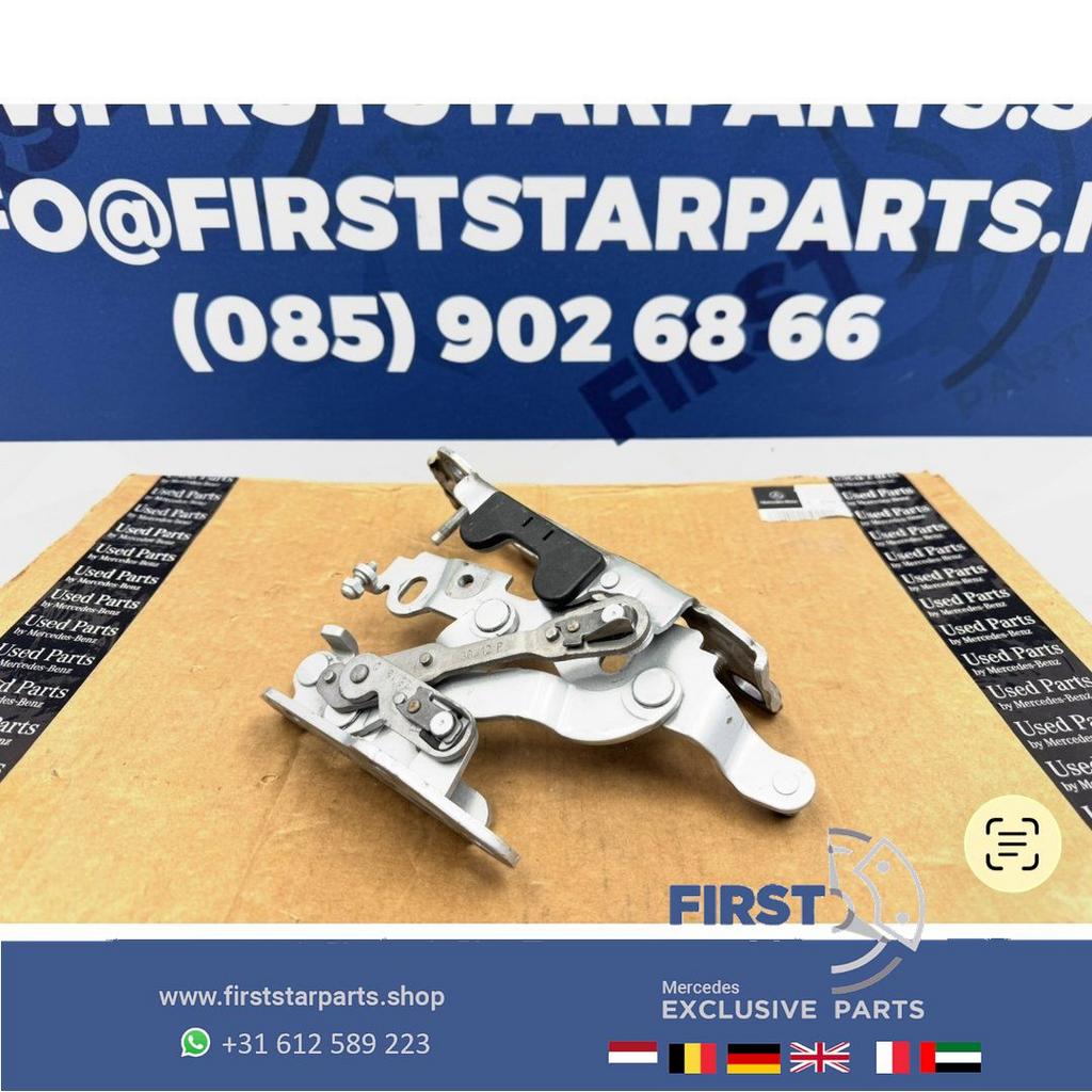 W204 C W212 E KLASSE MOTORKAPSCHARNIER A2129067801 Origineel, Gebruikt, -, Ophalen of Verzenden, -