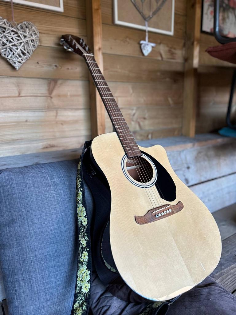 Fender FA-125FE akoestische gitaar - Zo goed als nieuw, Ophalen of Verzenden, Zo goed als nieuw, Western- of Steelstringgitaar