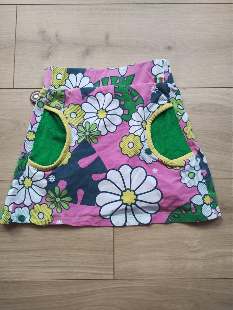 4FF vrolijk retro print rok maat 134/140, Jongen of Meisje, Ophalen of Verzenden, Zo goed als nieuw, Jurk of Rok