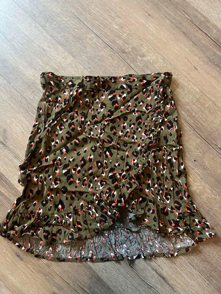 Hema rokje met print maat L, Kleding | Dames, Rokken, Maat 42/44 (L), Ophalen of Verzenden, Gedragen, Boven de knie