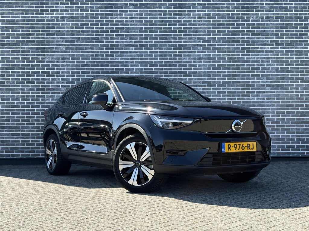 Volvo C40 Recharge Plus 69 kWh | Adaptieve Cruise Control |, Auto's, Volvo, Gebruikt, Zwart, 420 min, 90 €/maand