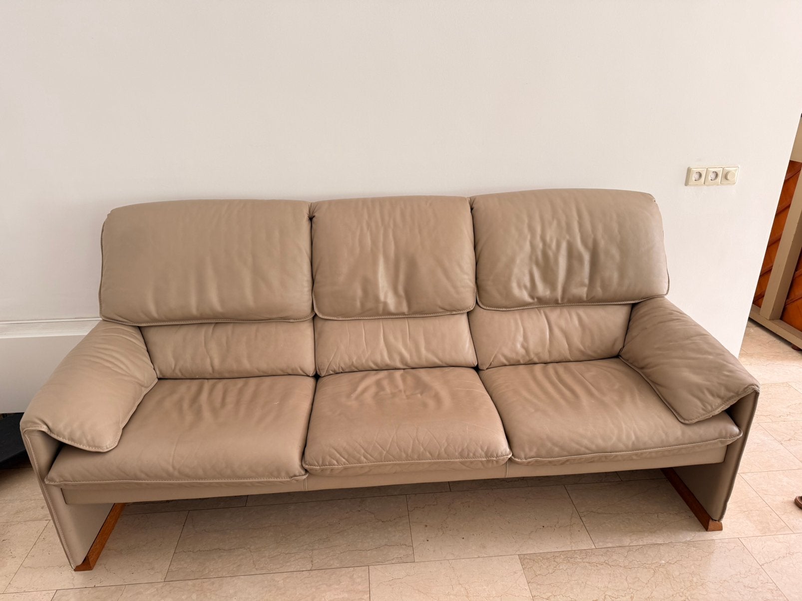 Leolux banken en stoel, Ophalen, Gebruikt, Driepersoons, 200 tot 250 cm