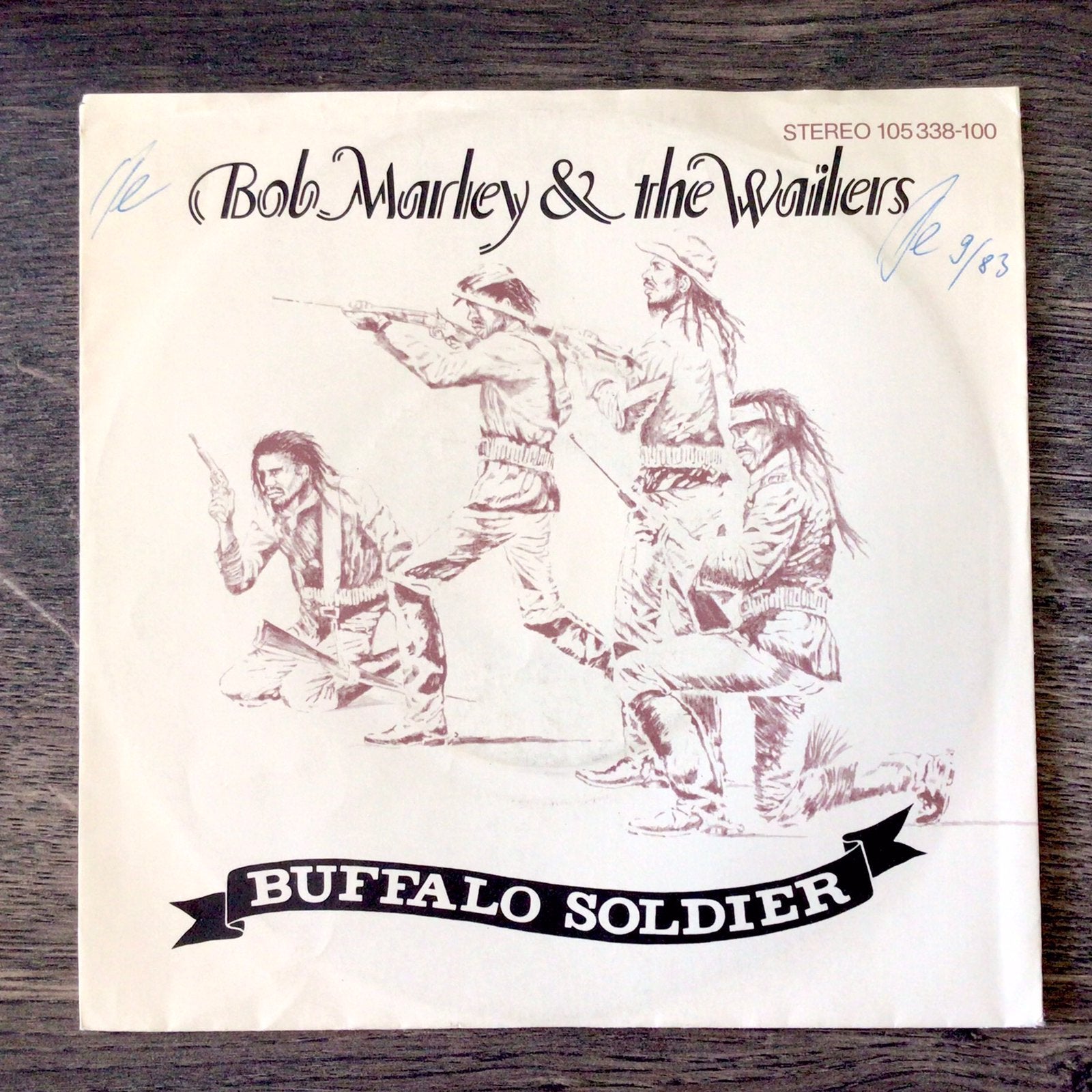 Bob Marley & the Wailers - Buffalo soldier, Cd's en Dvd's, Vinyl Singles, Ophalen of Verzenden, Zo goed als nieuw