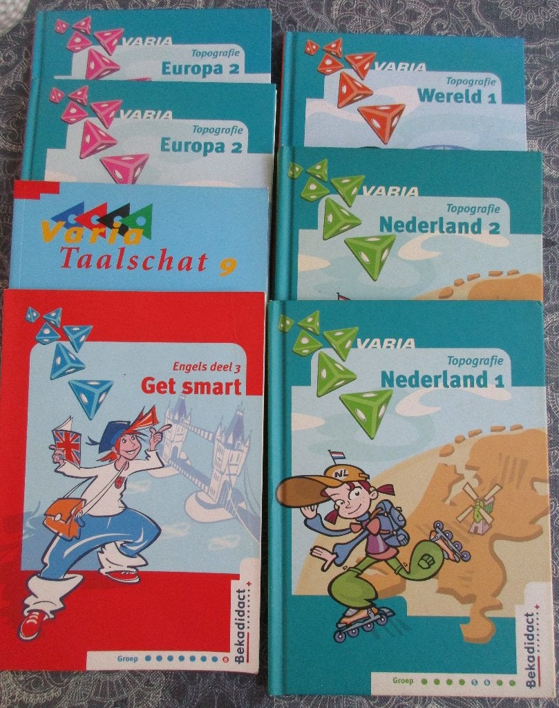 7 Varia boeken - topografie / taalschat 9 / engels  - à 5,00, Ophalen of Verzenden, Nieuw
