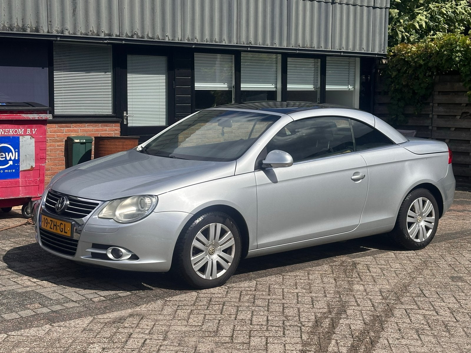 Volkswagen Eos 1.4 TSI 90KW 2008 Grijs, Auto's, Voorwielaandrijving, 4 cilinders, 4 stoelen, 122 pk