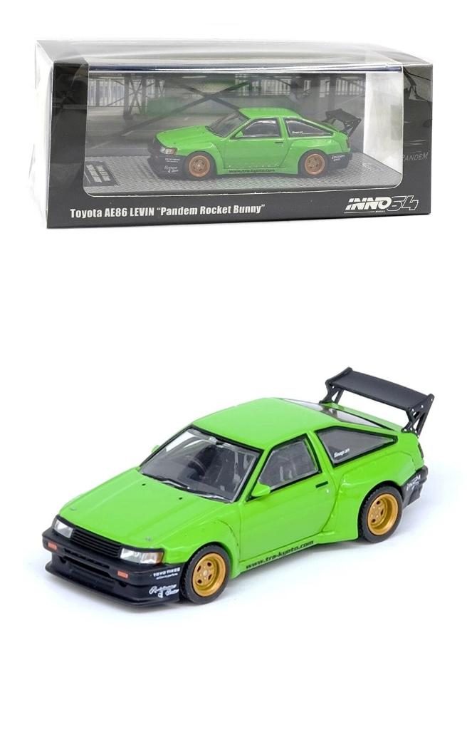 Toyota AE86 Levin Pandem Rocket Bunny van Inno64 1/64, Ophalen of Verzenden, Nieuw, Auto