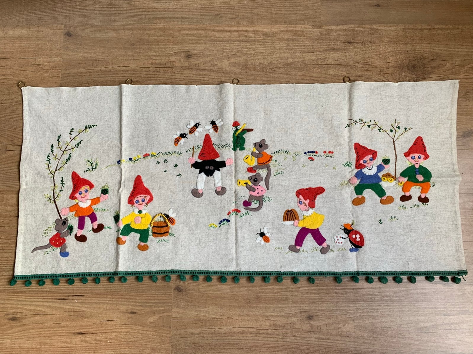 Wandkleed, Ophalen of Verzenden, Gebruikt, Handgemaakt, Wanddecoratie