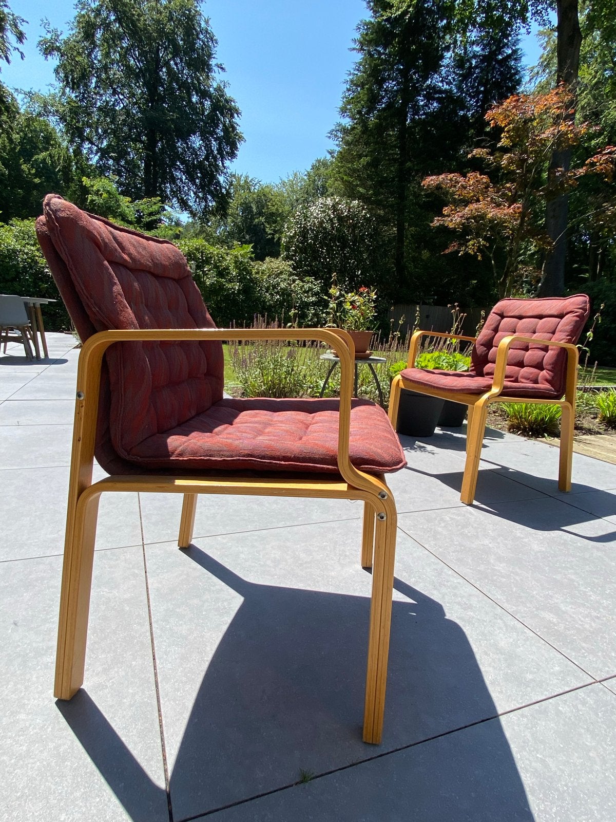 Paar vintage Kinnarps stoelen - Zweden, jaren 80, Ophalen of Verzenden