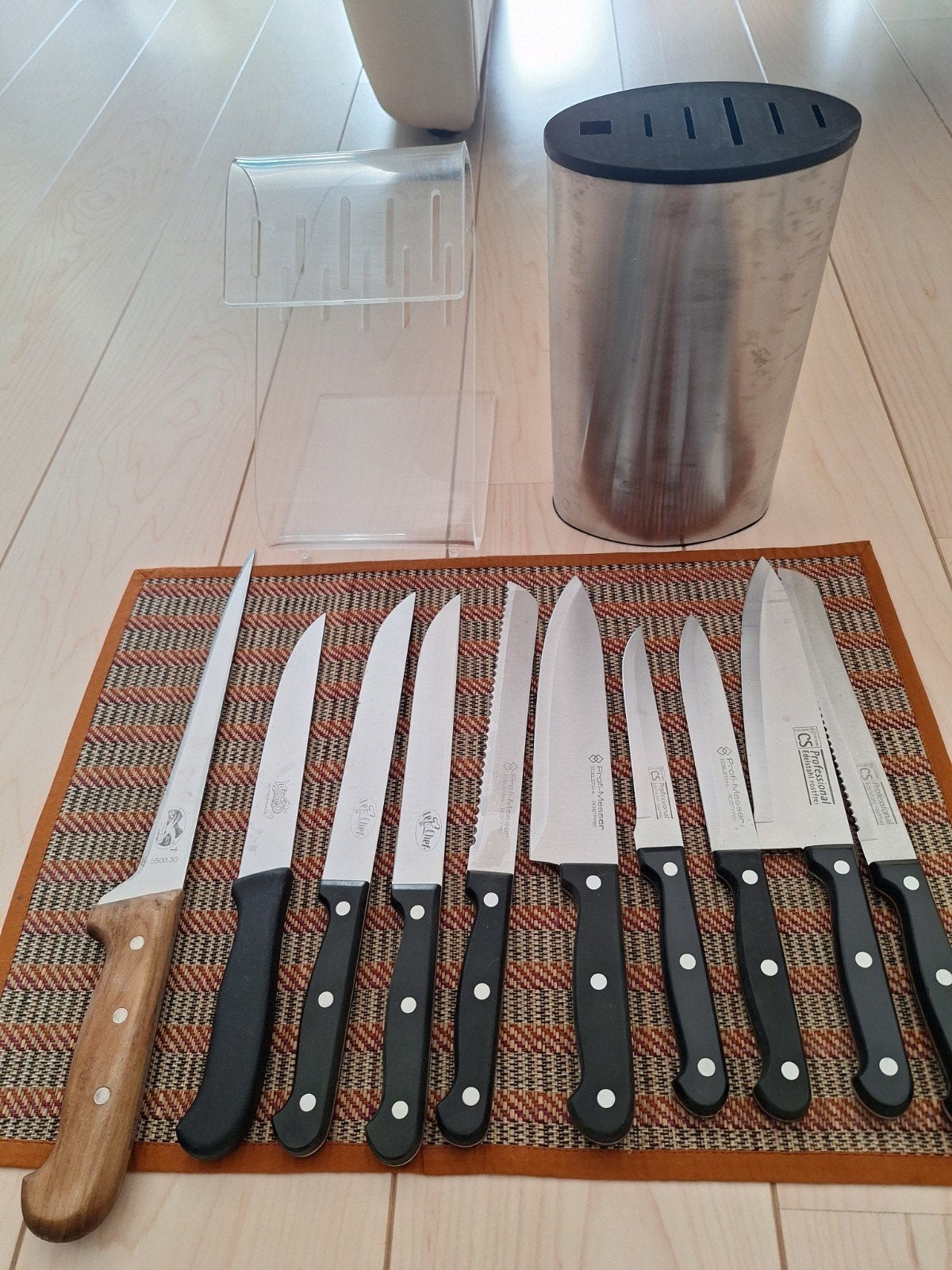 Messenset, Ophalen of Verzenden, Rvs of Chroom