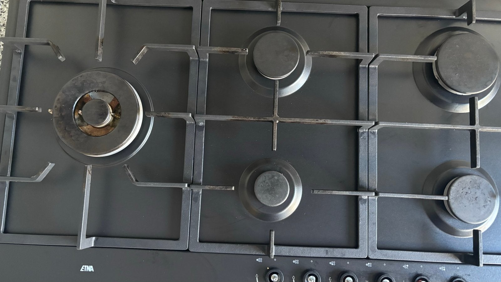 ETNA Gaskookplaat 5 Kookzones Inbouw, Ophalen, Gebruikt, Inbouw, Gas