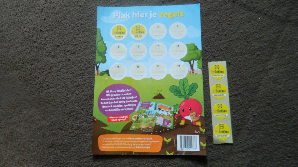 Tuintjeszegels 4 stuks van Lidl, Lidl, Ophalen of Verzenden