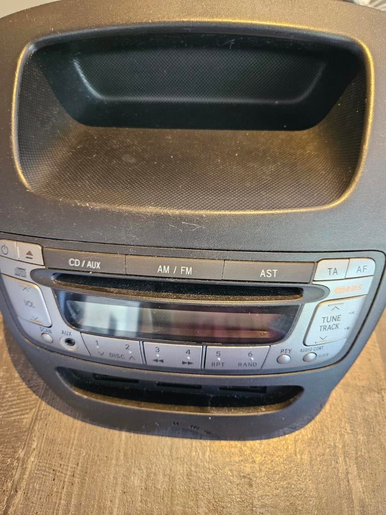 Inbouw Peugeot 107 Car Radio CD/AUX Speler, Ophalen of Verzenden, Gebruikt
