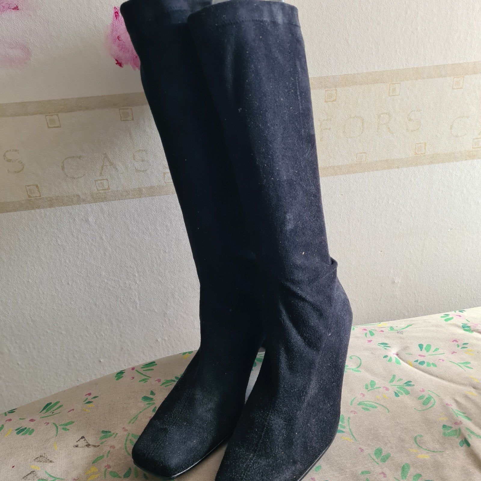 nieuwe gabor laarzen 40,5 zwart suede, Ophalen of Verzenden, Nieuw, Zwart, Hoge laarzen
