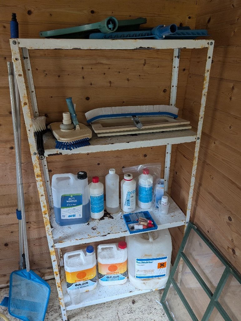 zwembad onderdelen, Tuin en Terras, Ophalen, Gebruikt, Verwarming