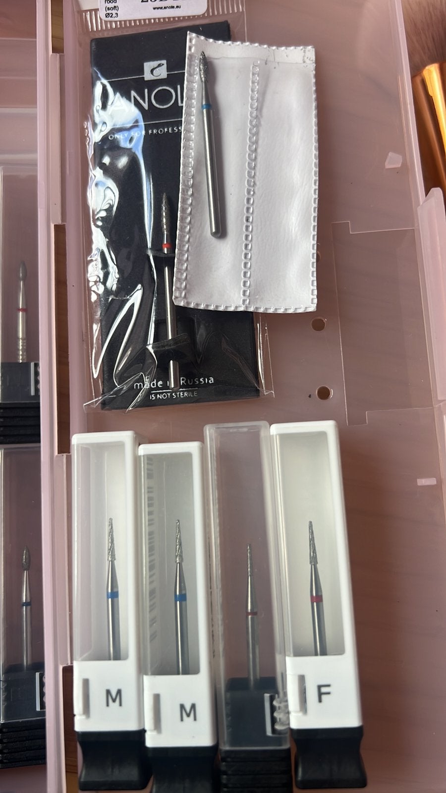 Diverse manicure bitjes, Overige kleuren, Nieuw, Ophalen of Verzenden, Handen en Nagels