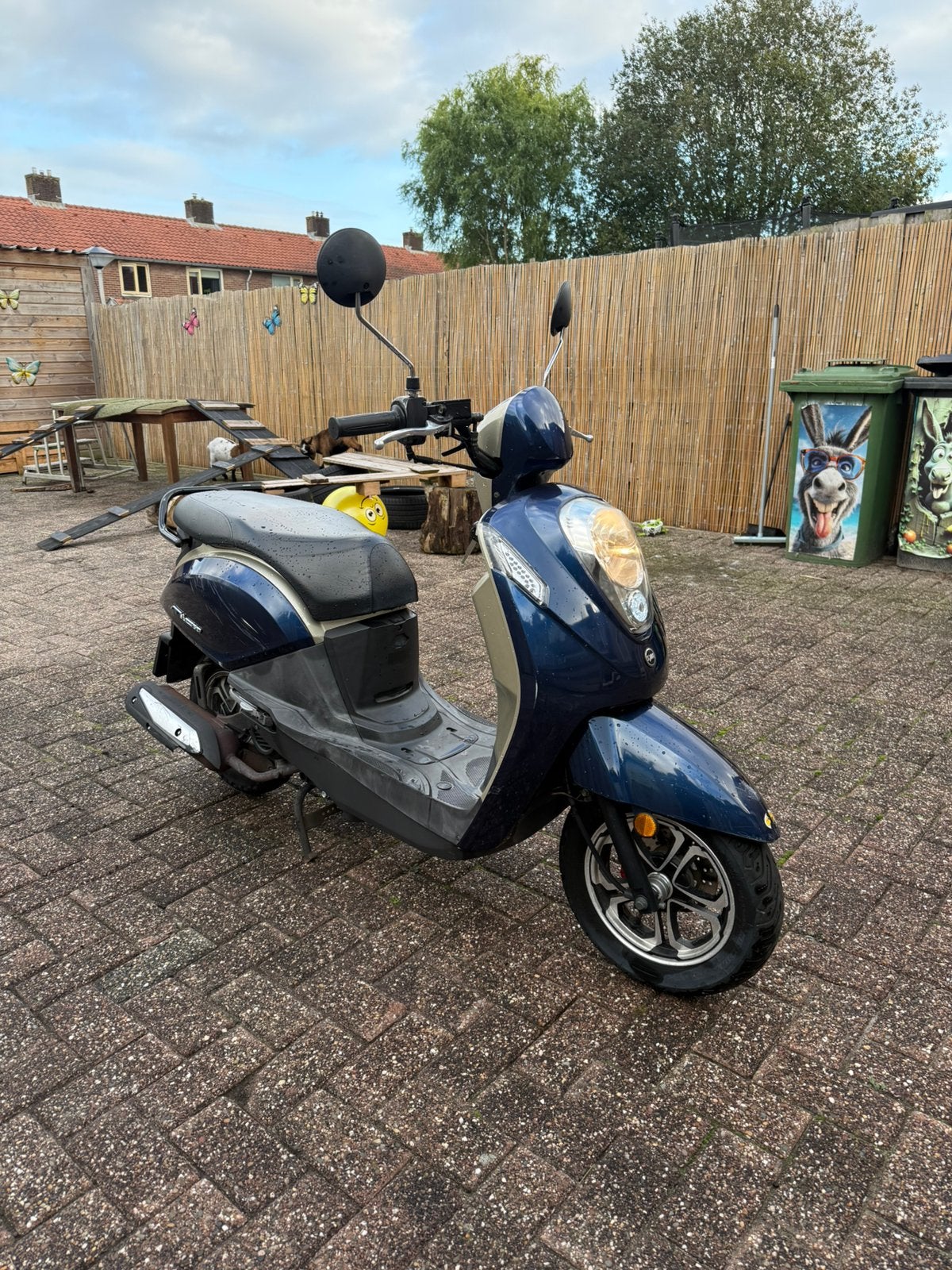 Te koop sym mio snorscooter 2019, Ophalen, Gebruikt, SYM, Benzine