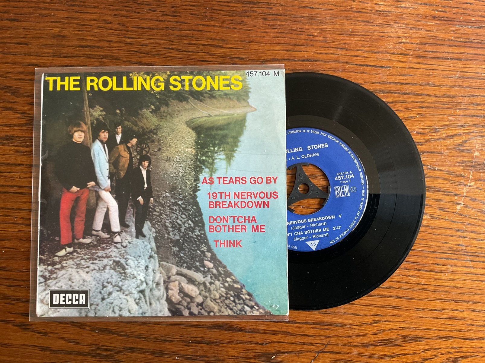 Rolling Stones. 19 th Nervous Breakdown E.P., Ophalen of Verzenden, Zo goed als nieuw, Pop