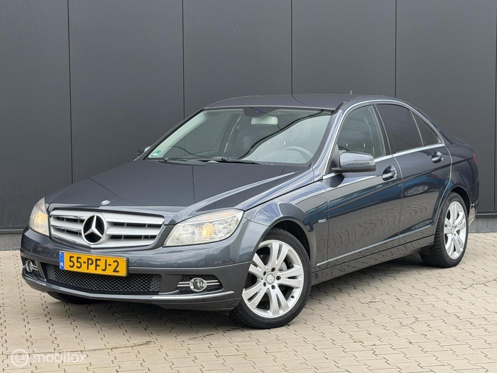 Mercedes C-klasse 180 Business Class | CRUISE | CLIMA |, 1385 kg, Euro 5, Zwart, 1796 cc