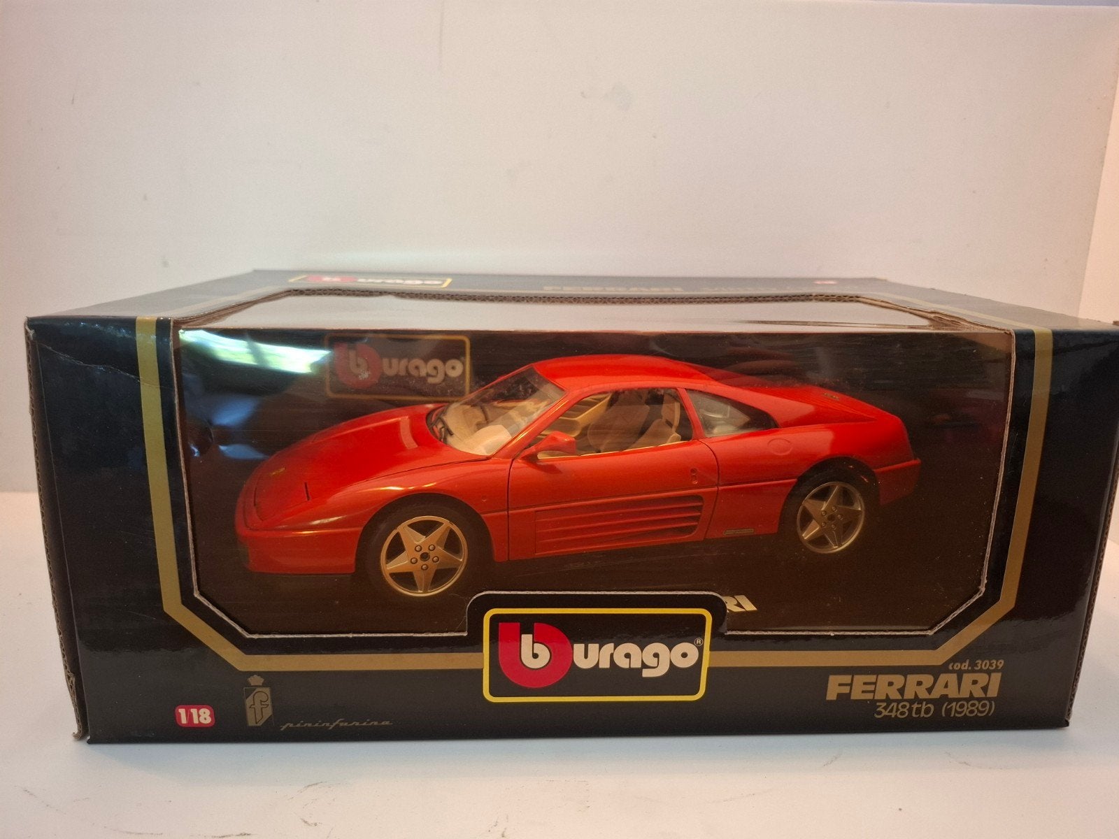Ferrari 348 TB, Ophalen of Verzenden, Zo goed als nieuw, Auto, Bburago