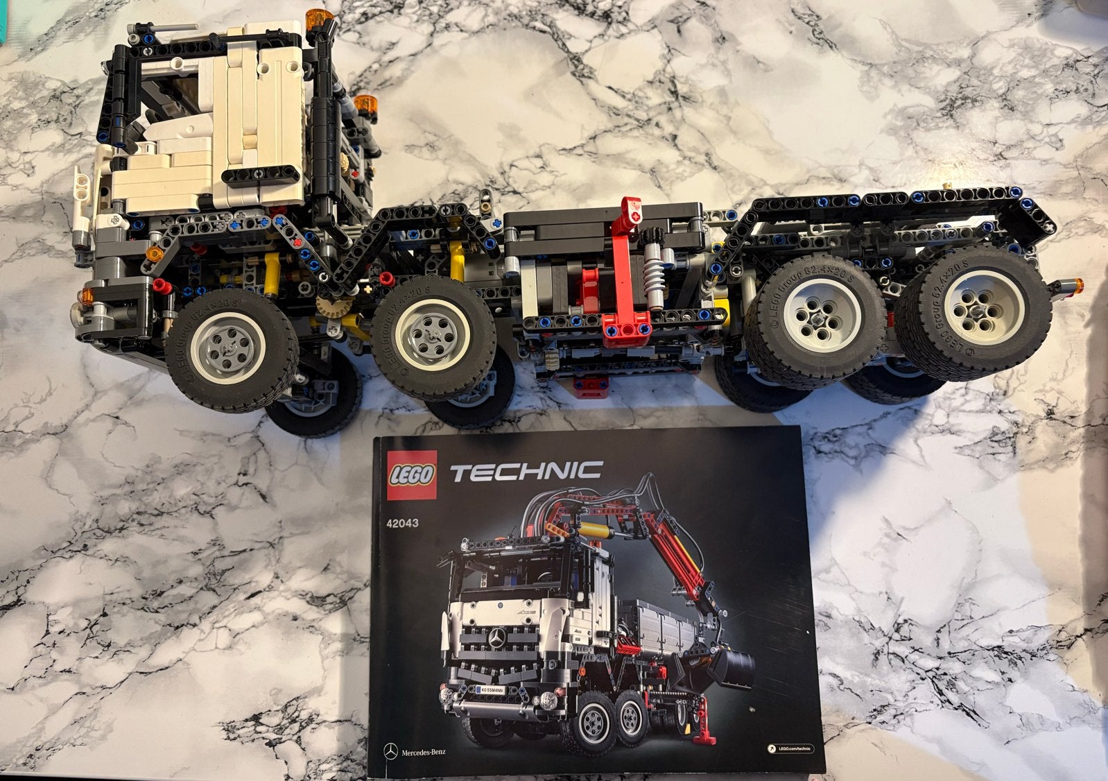 LEGO Technic Mercedes-Benz Arocs 3245 (42043), Ophalen, Zo goed als nieuw, Overige merken