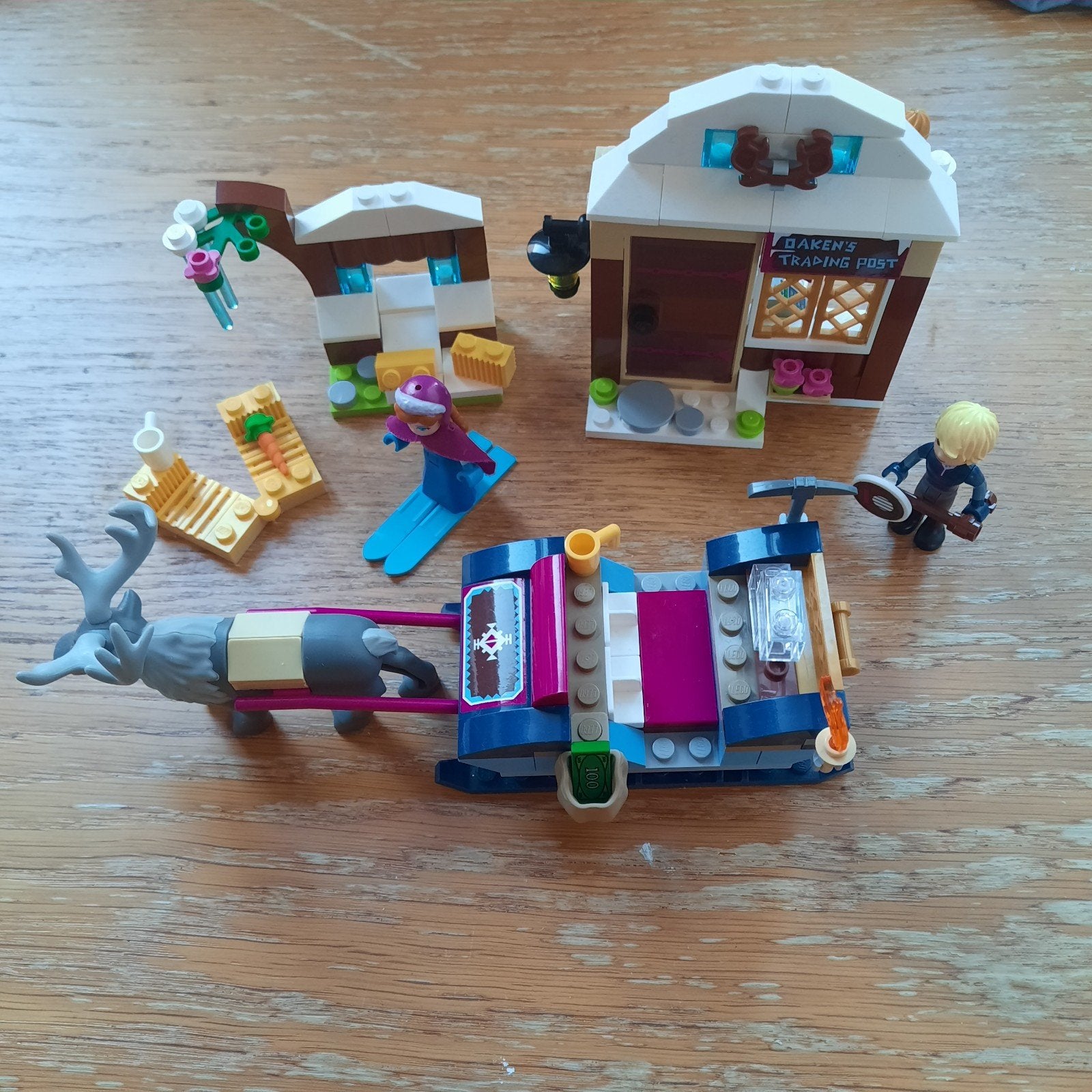 Lego 41066 Disney Princess Anna & Kristoff's Slede-av, Lego, Ophalen of Verzenden, Zo goed als nieuw, Disney