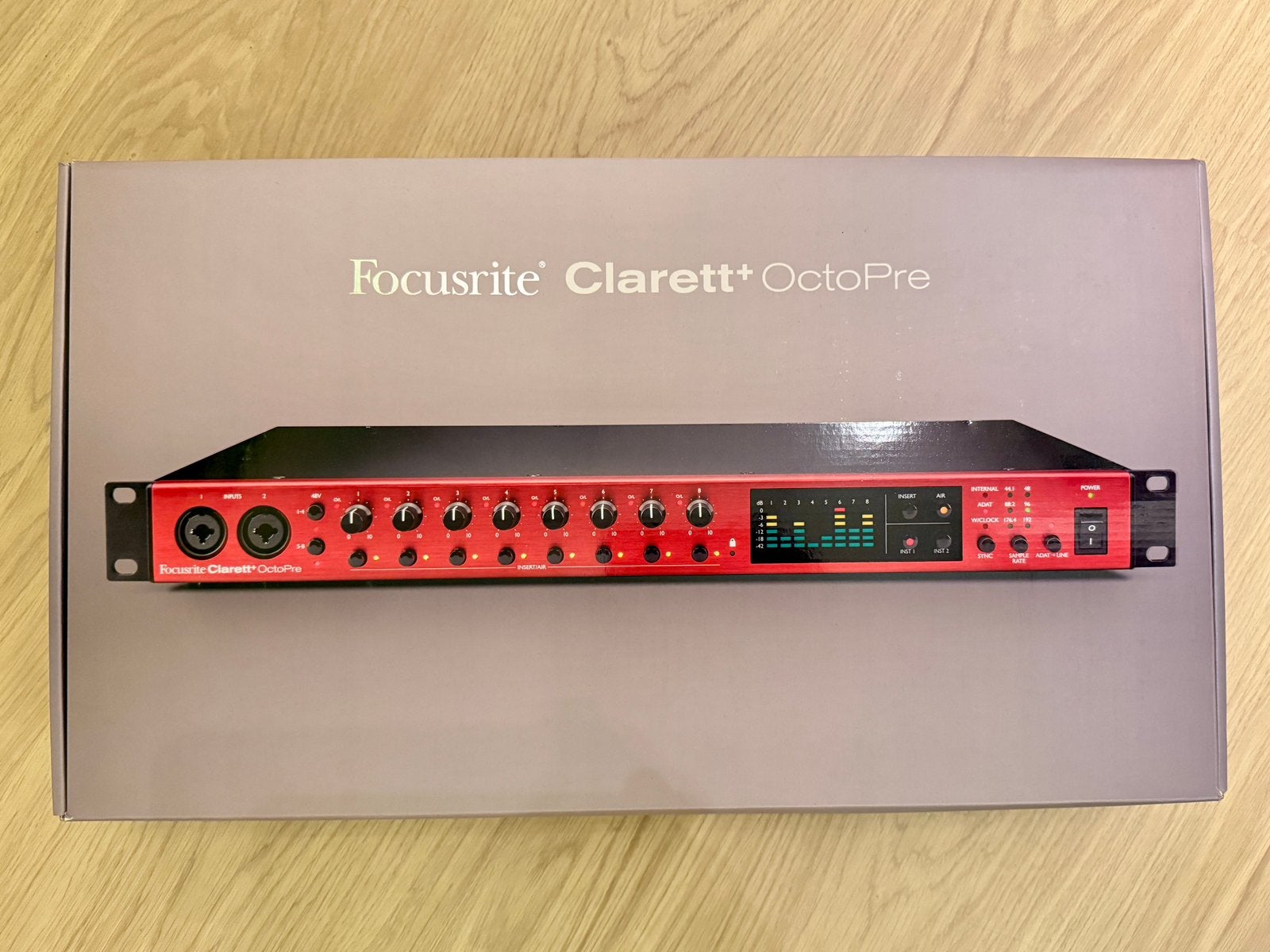 Focusrite Clarett+ Octopre (adat uitbreiding en meer!), Ophalen of Verzenden, Nieuw, Audio