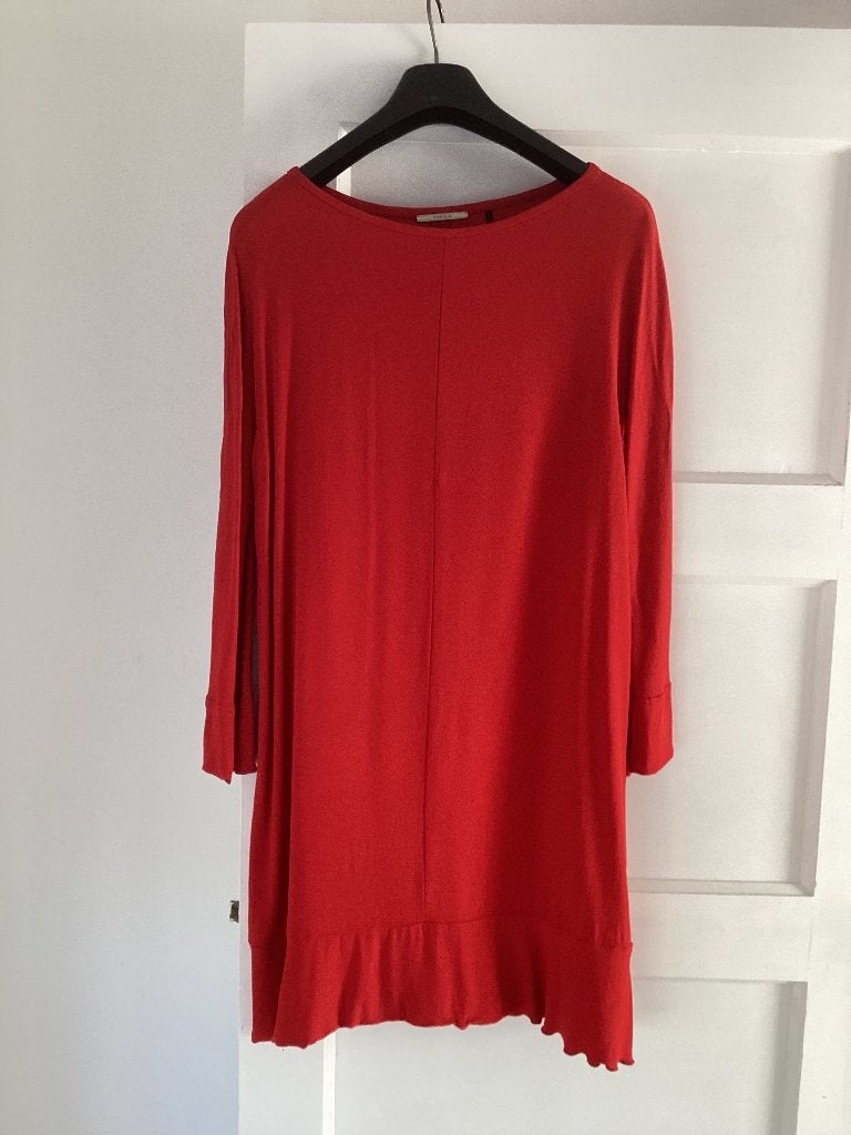 Jurk vanillia maat xl zgan met leuke mouwtjes en onderkant, Maat 46/48 (XL) of groter, Ophalen of Verzenden, Zo goed als nieuw