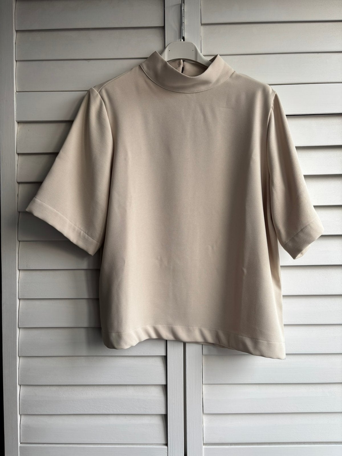 Beige top Anna van Toor maat S 1x gedragen, Kleding | Dames, Anna van Toor, Beige, Ophalen of Verzenden, Zo goed als nieuw