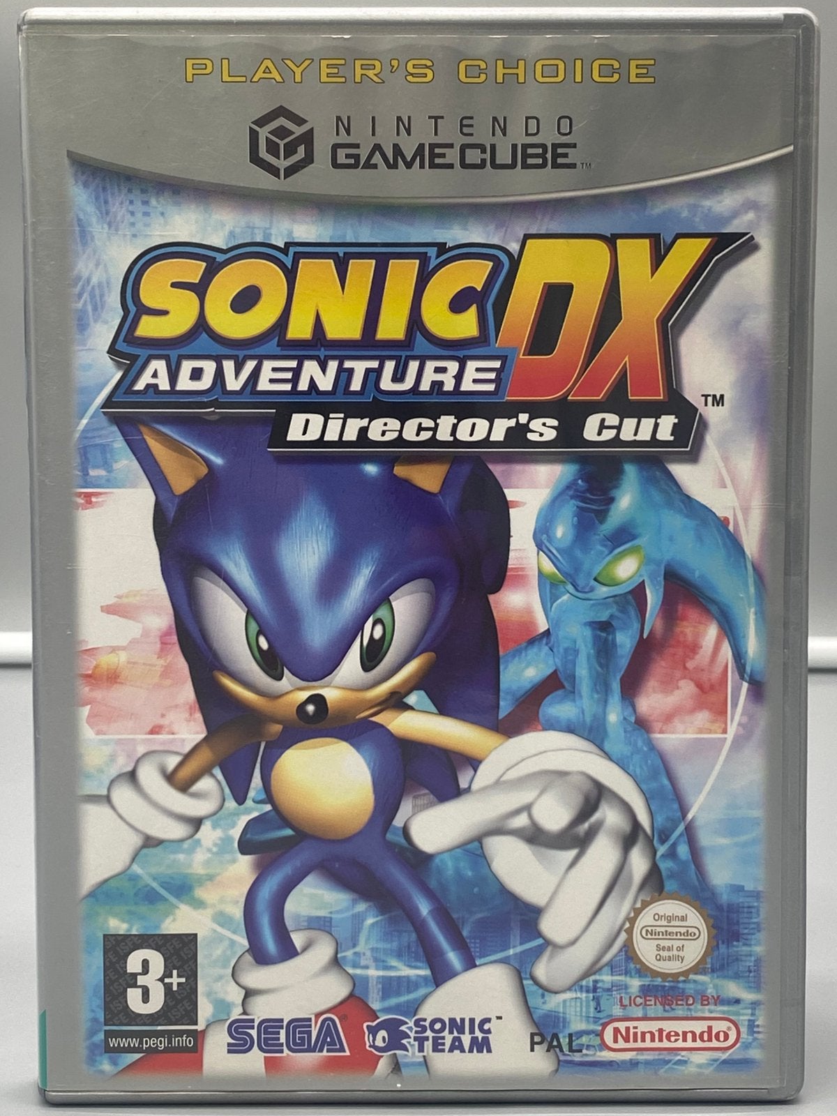 Sonic Adventure DX: Director’s Cut – GameCube, Avontuur en Actie, Www.sega.com, 2 spelers, SEGA Sonic Team, Nintendo