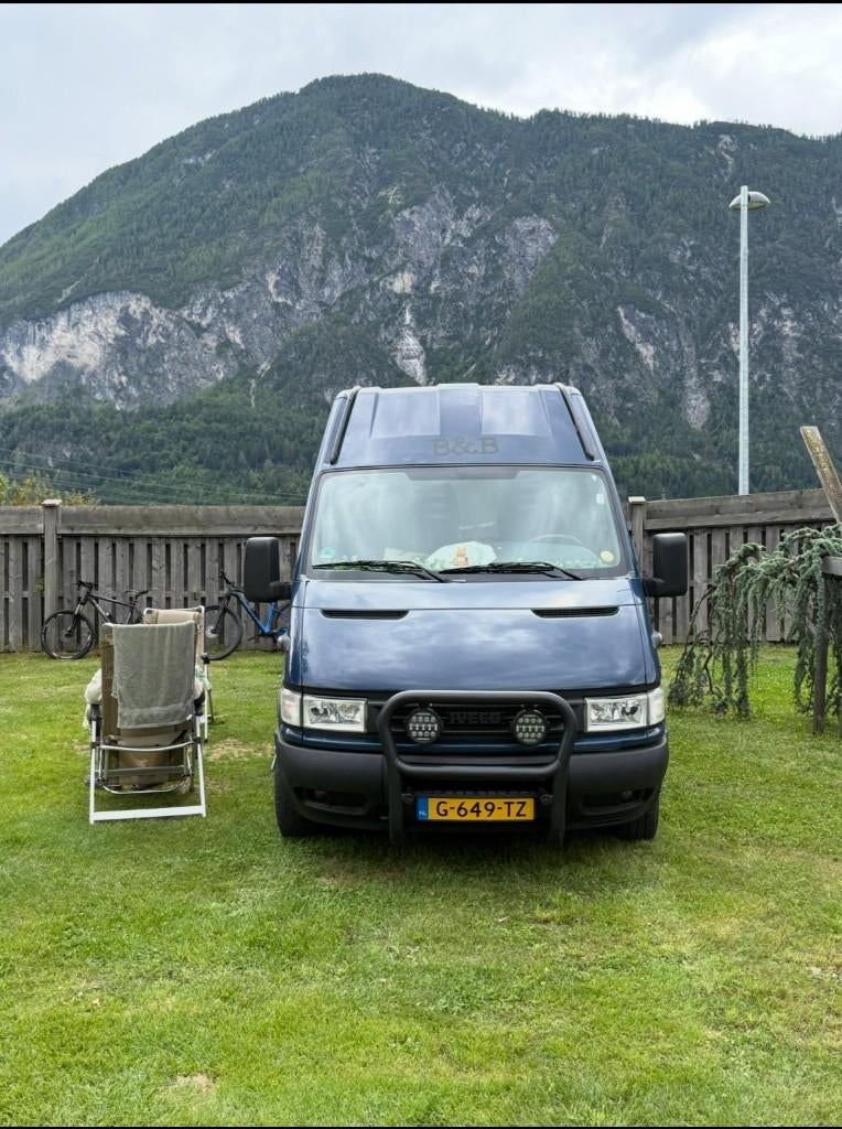 Unieke Iveco 2.3 buscamper Agile – zelfbouw, Overige merken, Chemisch toilet, Buscamper of Camperbus, Half-automaat