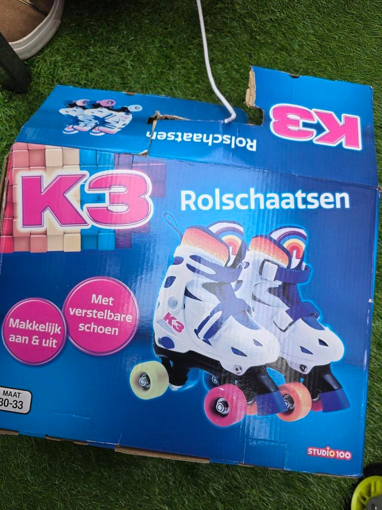K3 Rolschaatsen Verstelbaar Maat 30-33, Kinderen en Baby's, Speelgoed | Buiten | Rolschaatsen, Ophalen of Verzenden, Verstelbaar