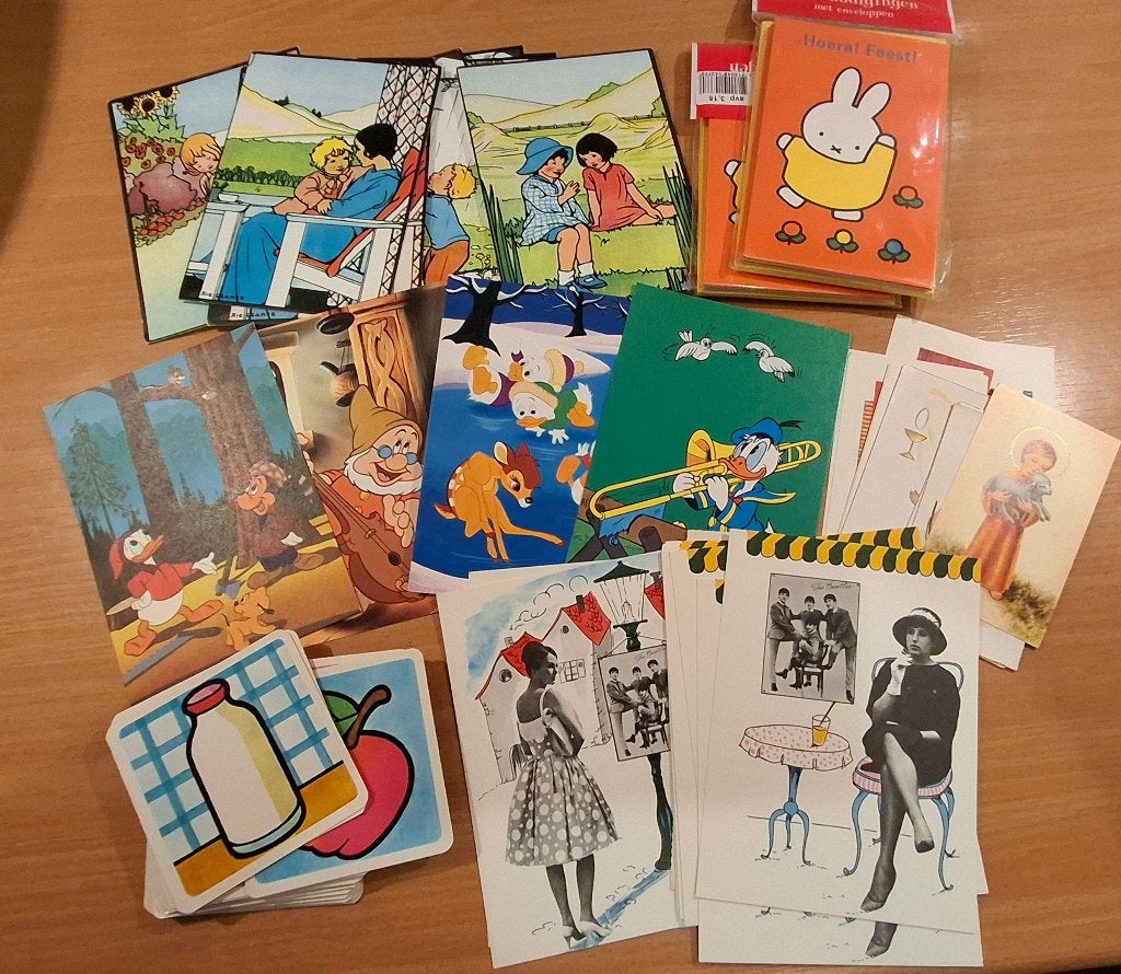 Leuke partij Kaarten om uit te zoeken. Van alles wat., Ophalen, 1960 tot 1980, Ongelopen, Overige thema's