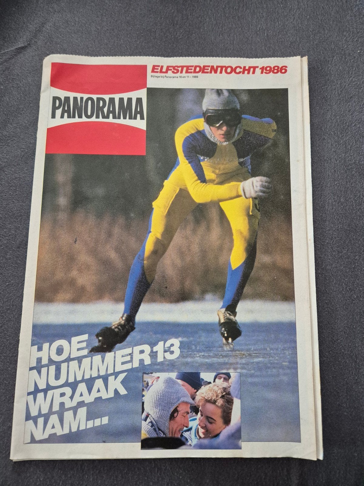 Panorama Tijdschrift Elfstedentocht 1986, Verzamelen, Ophalen of Verzenden, 1980 tot heden, Nederland, Tijdschrift