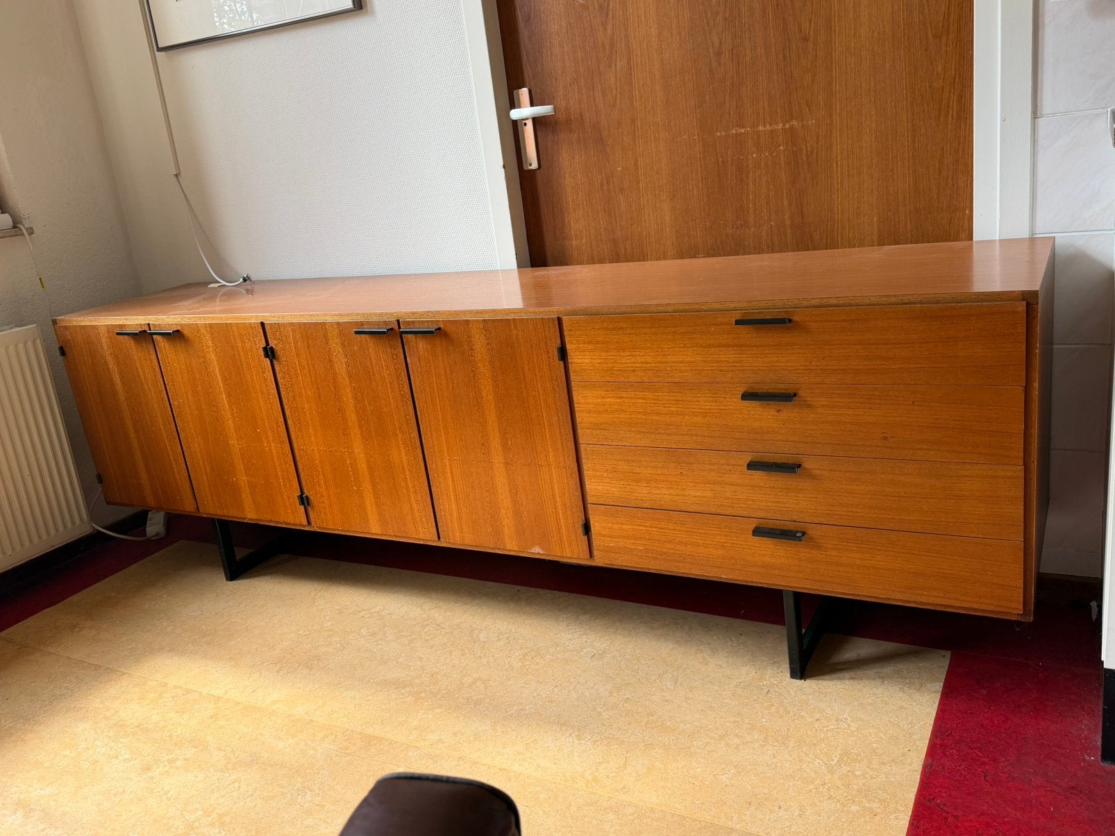 Vintage dressoir kast Cees Braakman Pastoe, Huis en Inrichting, Kasten | Dressoirs, Ophalen, Zo goed als nieuw, 25 tot 50 cm