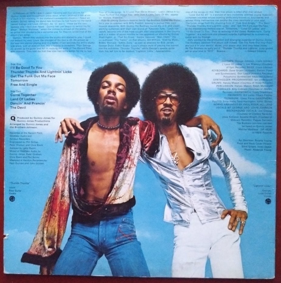 Vinyl LP Brothers Johnson, Ophalen, LP, Gebruikt, Funk