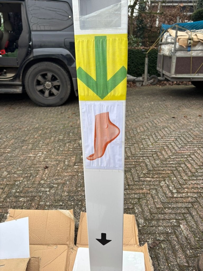 Definfectie paal, Ophalen, Gebruikt, Minder dan 180 cm, Palen