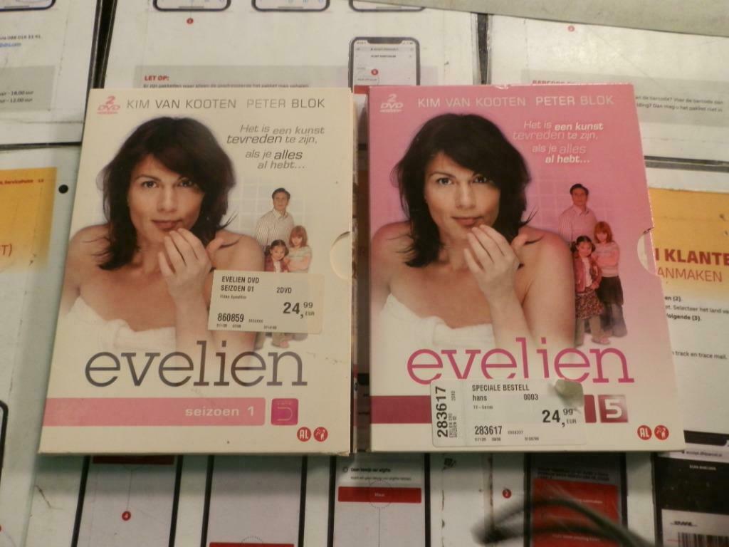 Dvd box Evelien seizoen 1 en 2 zgan, Cd's en Dvd's, Dvd's | Tv en Series, Ophalen of Verzenden, Zo goed als nieuw, Komedie