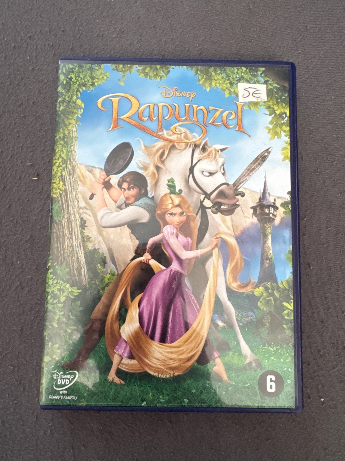 Disney Rapunzel DVD - Classic Editie (rugnummer 54), Ophalen, Animatie, Amerikaans, Nederlands