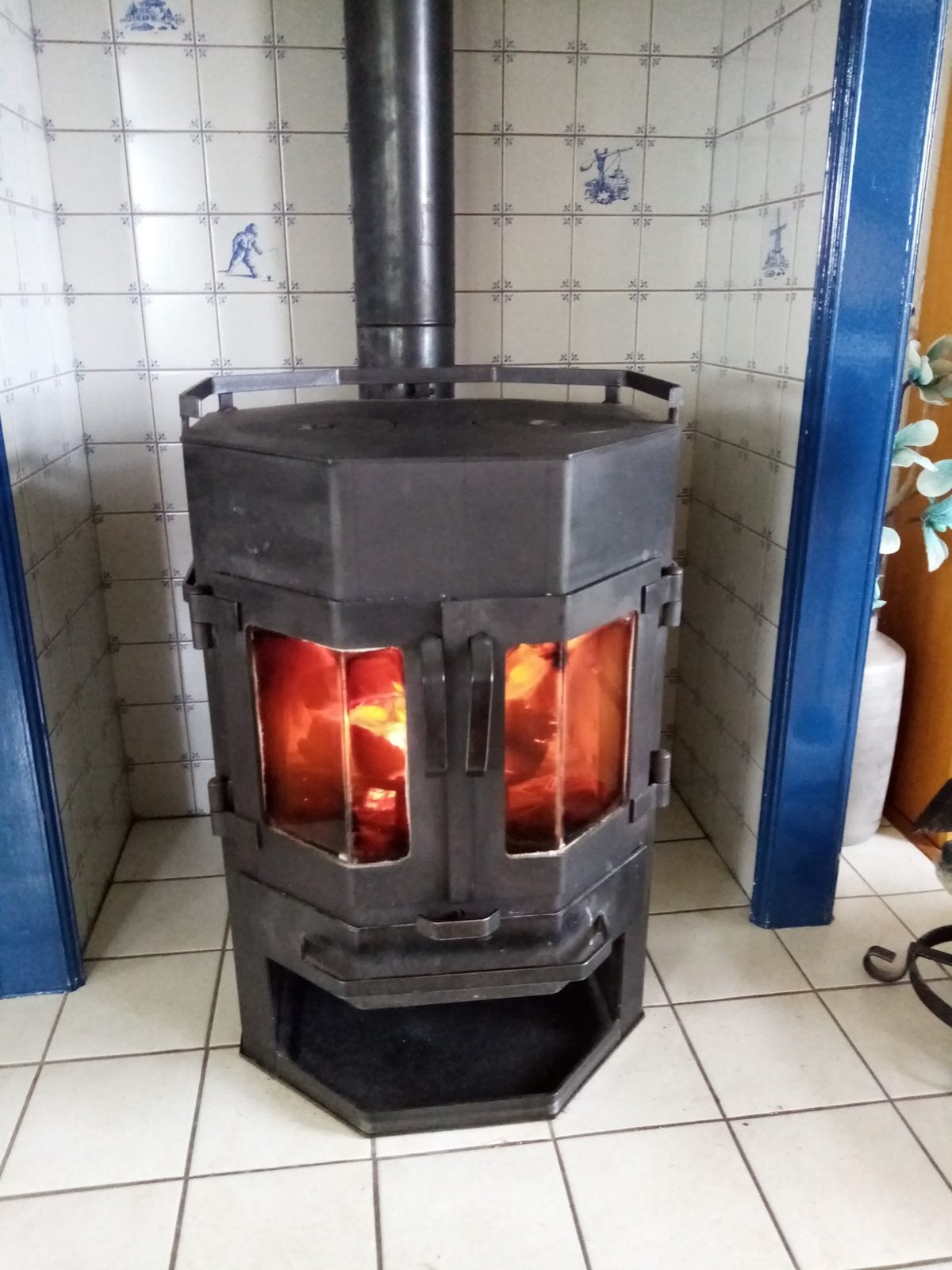 Gebruikte houtkachel, Ophalen, Gebruikt, Houtkachel, Vrijstaand